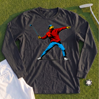 Club Thrower Pop Art Long Sleeve Tee