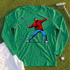 Club Thrower Pop Art Long Sleeve Tee
