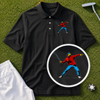 Club Thrower Pop Art Performance Polo