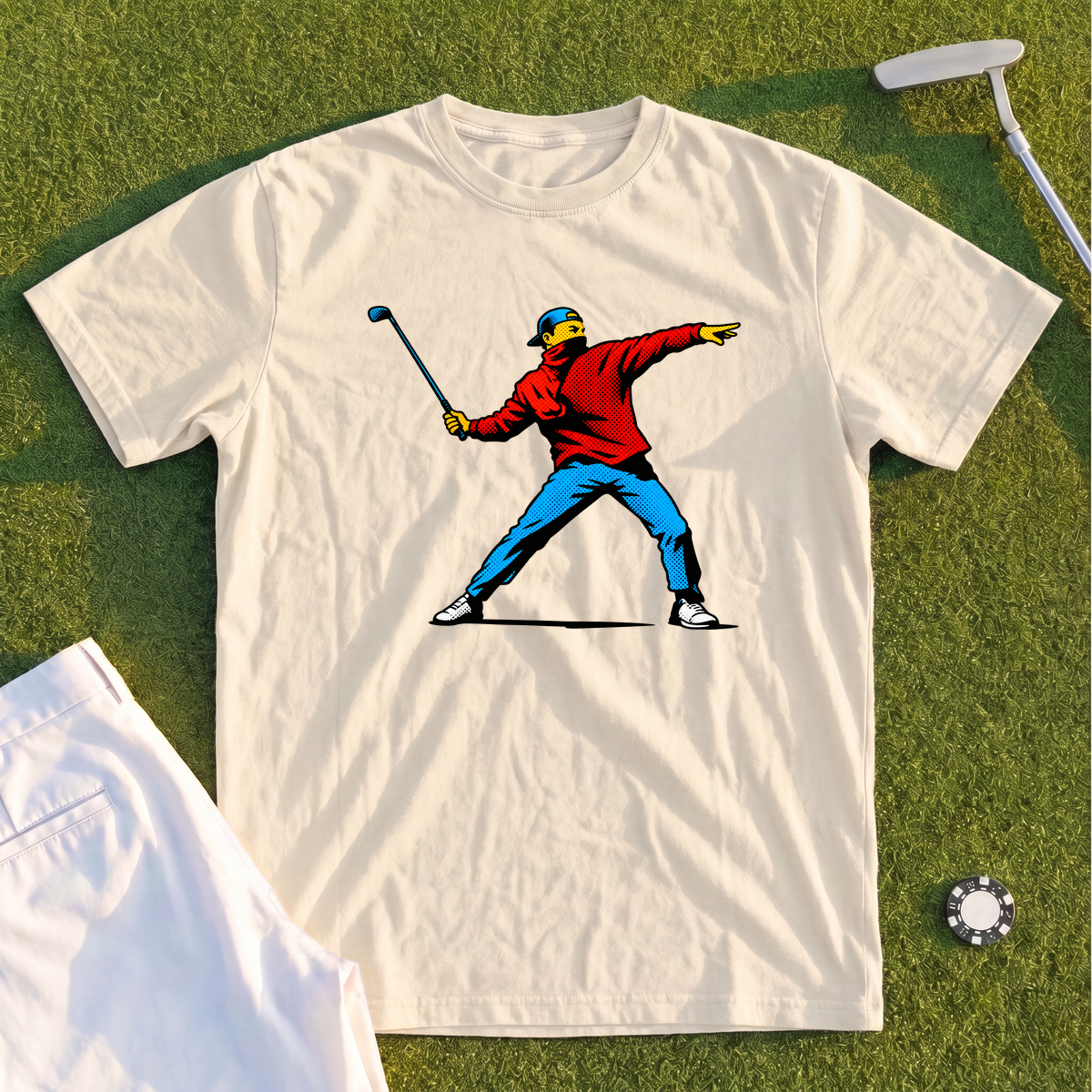 Club Thrower Pop Art Premium Tee