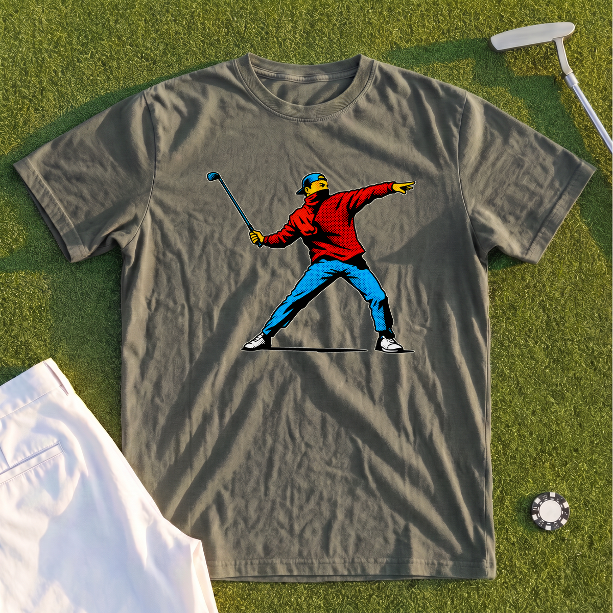 Club Thrower Pop Art Premium Tee