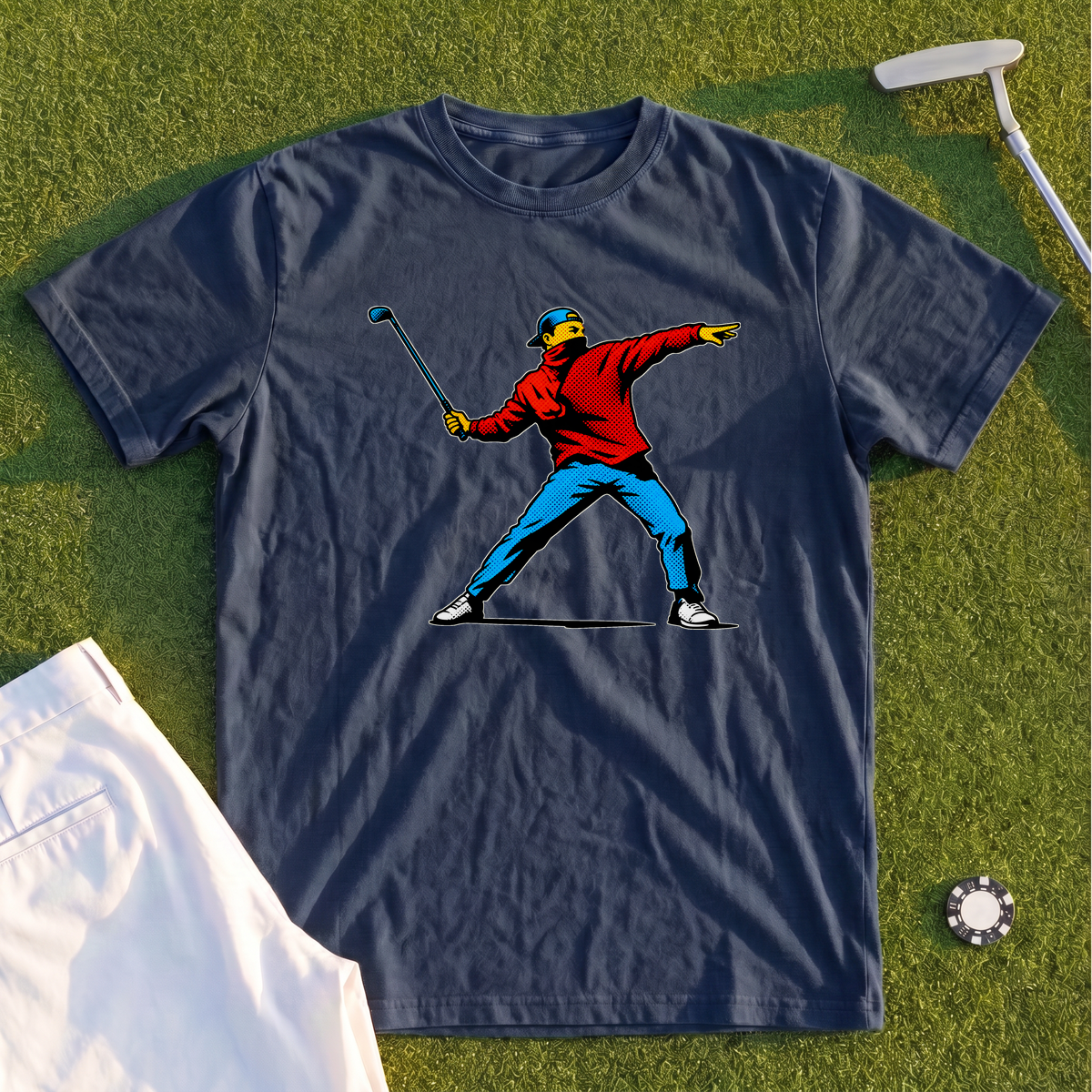Club Thrower Pop Art Premium Tee
