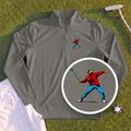 Club Thrower Pop Art Quarter Zip