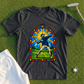 Club Thrower Stained Glass Tee