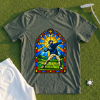 Club Thrower Stained Glass Tee