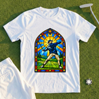 Club Thrower Stained Glass Tee