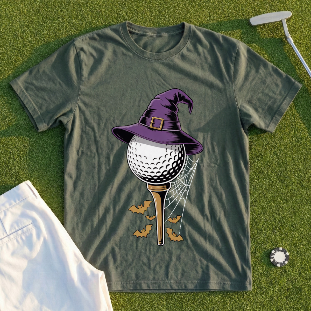 Cobwebs On The Tee Box Tee