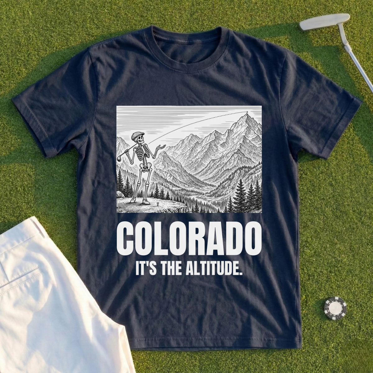 Colorado It's The Altitude Tee