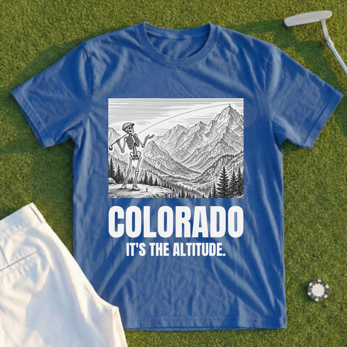 Colorado It's The Altitude Tee