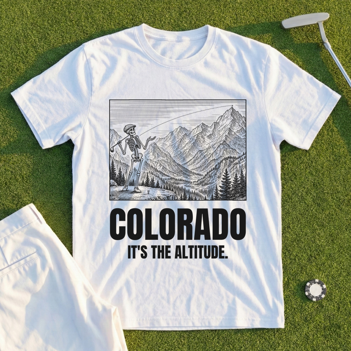 Colorado It's The Altitude Tee