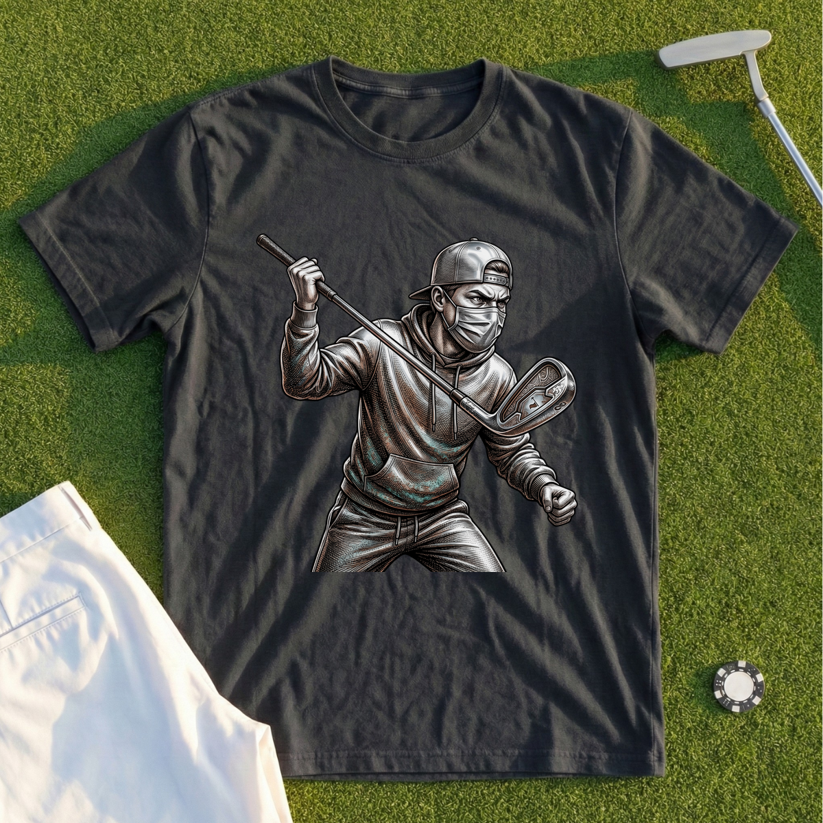Course Bandit Engraved Tee