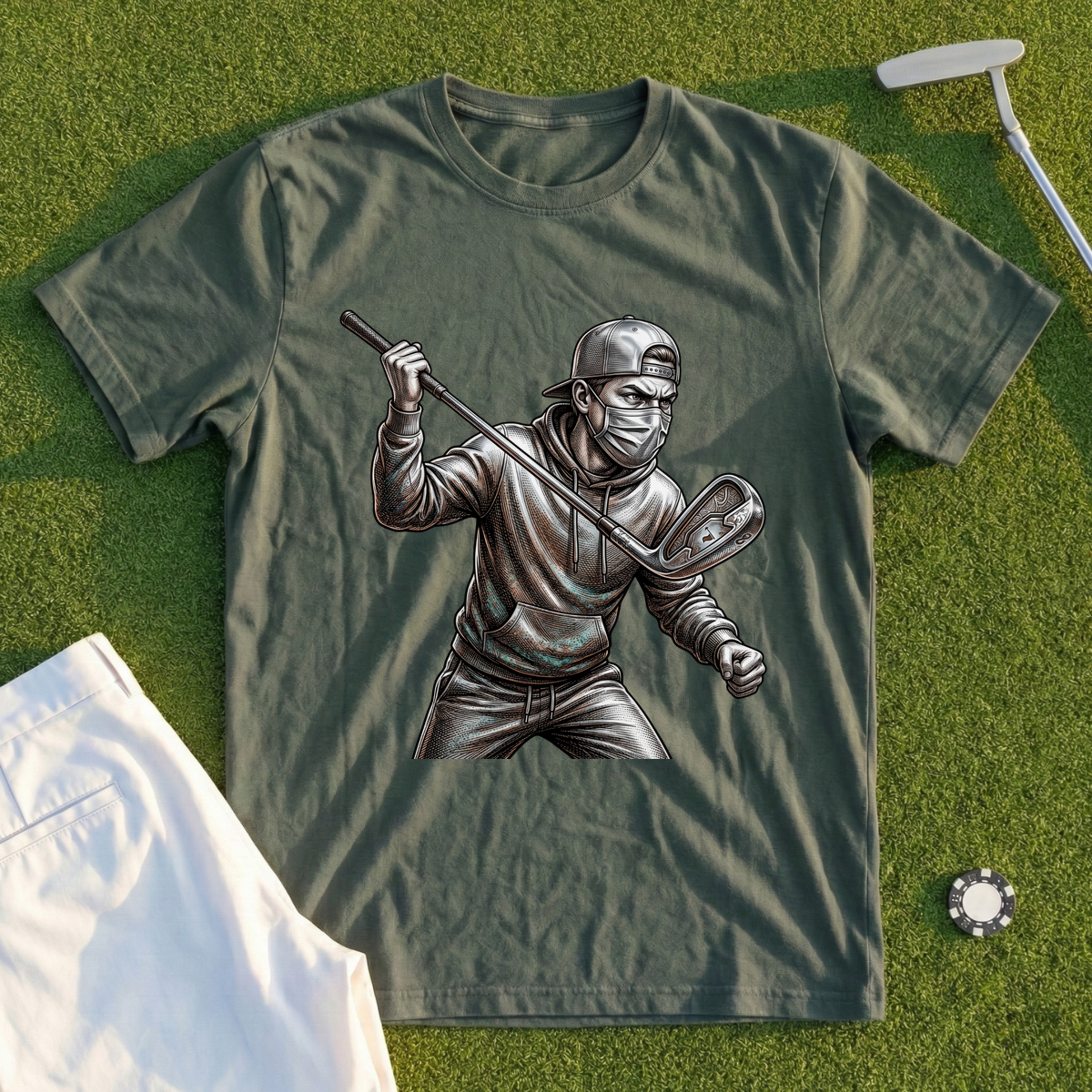 Course Bandit Engraved Tee