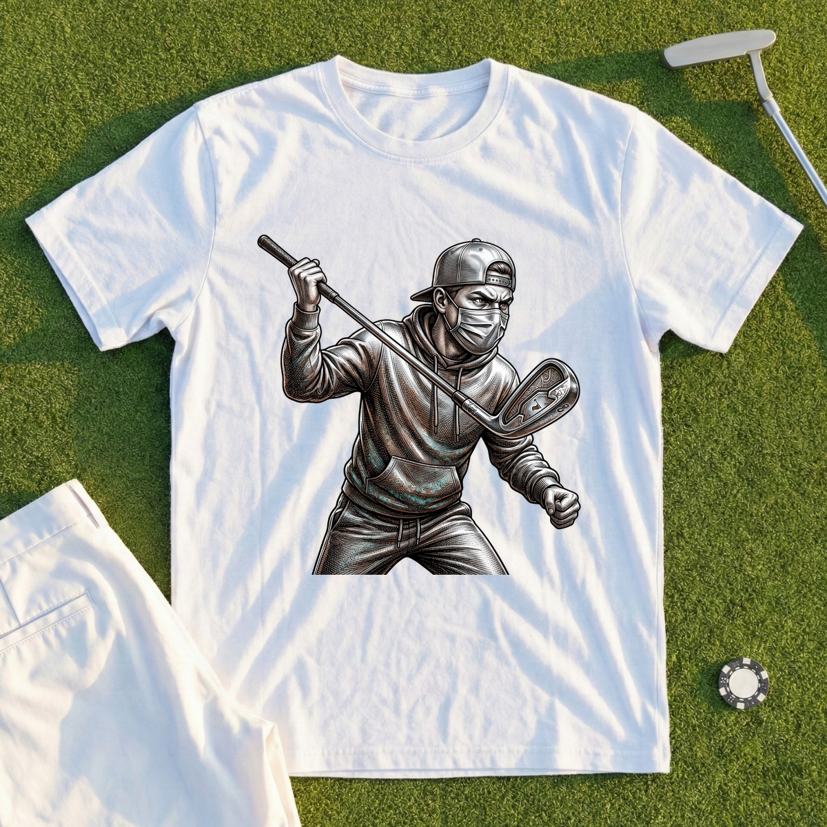 Course Bandit Engraved Tee