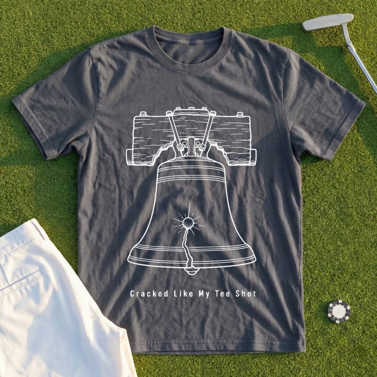 Cracked Like My Tee Shot Tee