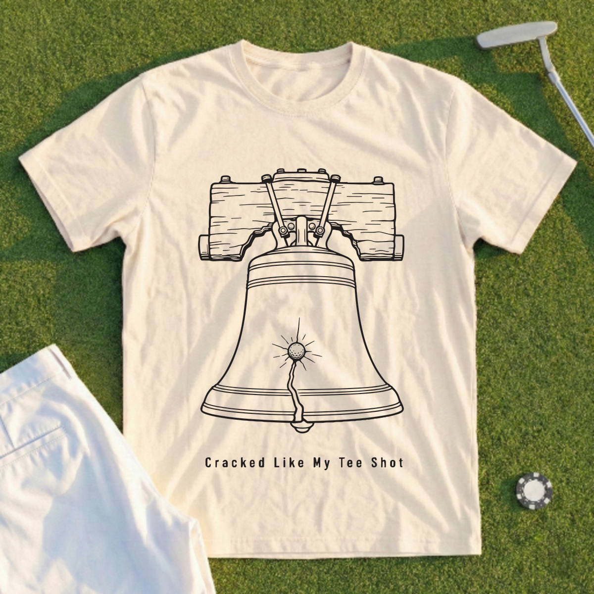 Cracked Like My Tee Shot Tee