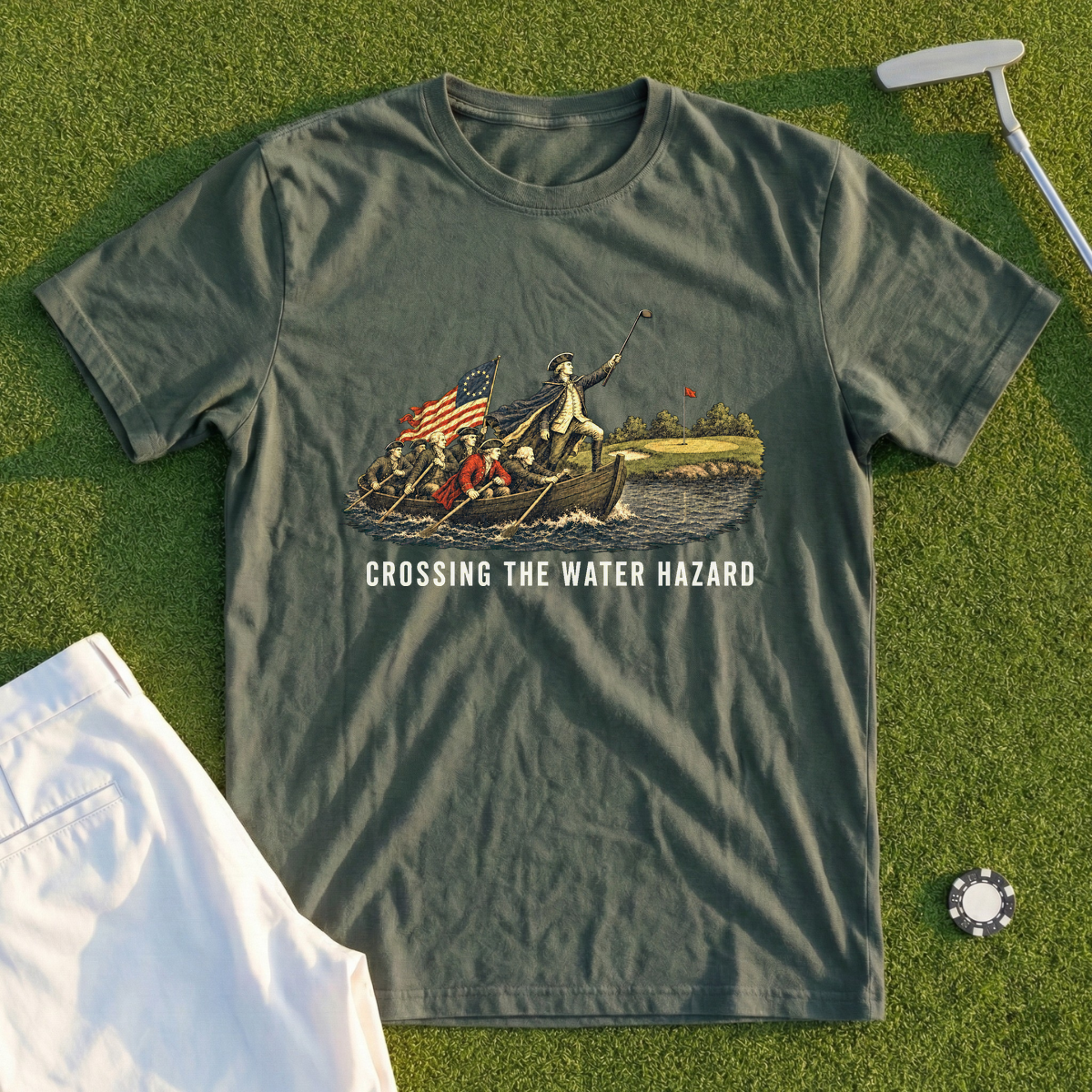 Crossing The Water Hazard Tee