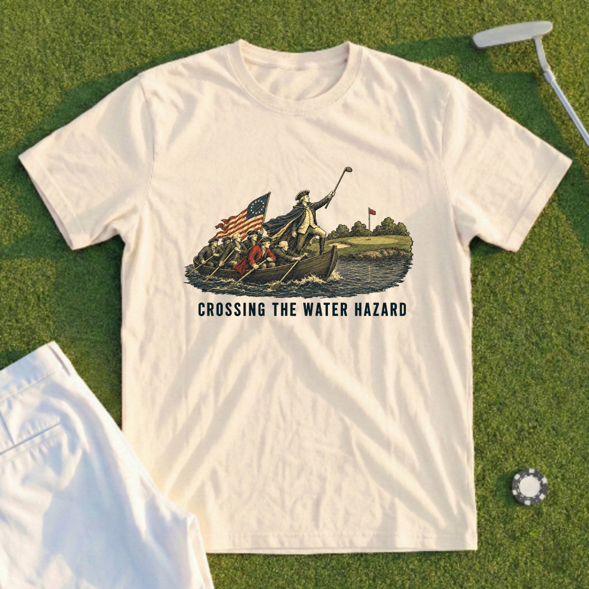 Crossing The Water Hazard Tee