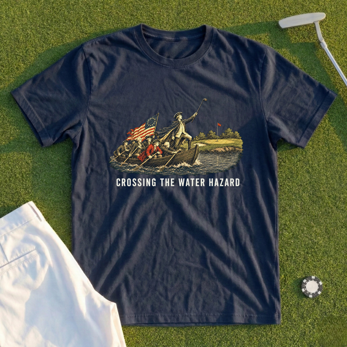 Crossing The Water Hazard Tee
