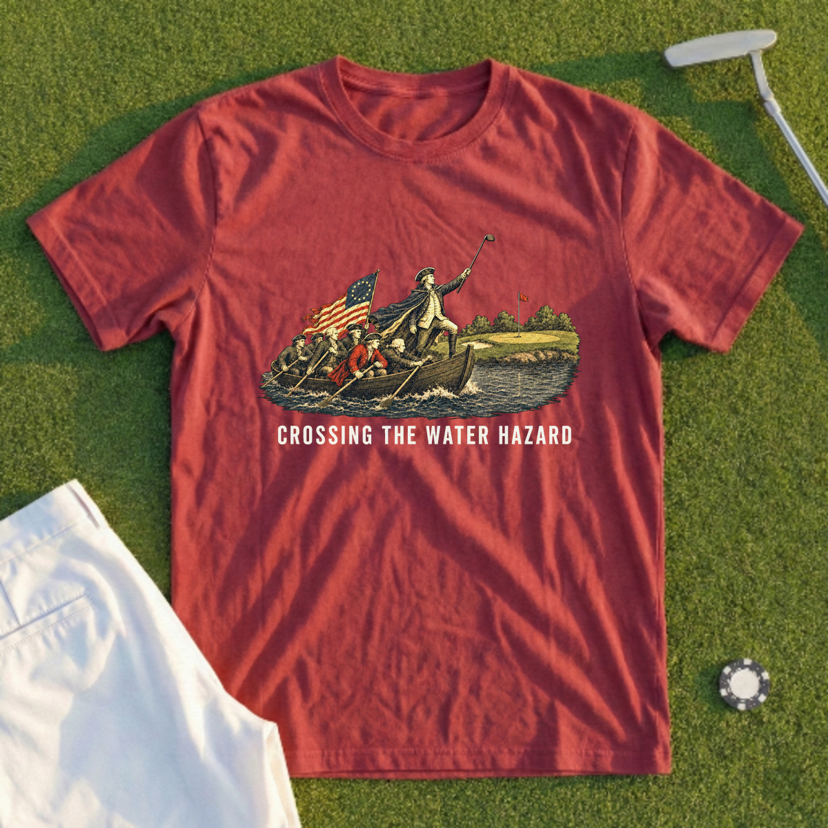 Crossing The Water Hazard Tee