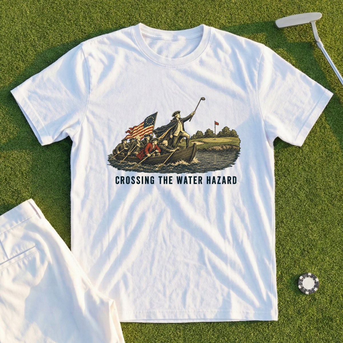 Crossing The Water Hazard Tee