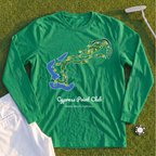 Cypress Point Club Course Map Long Sleeve Tee