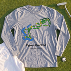 Cypress Point Club Course Map Long Sleeve Tee