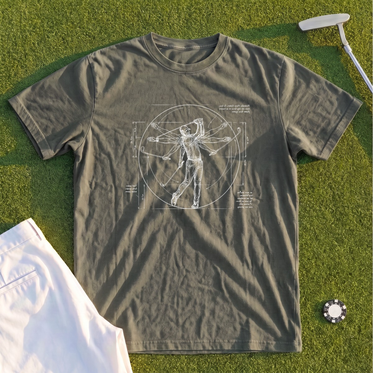 Da Vinci Swing Premium Tee