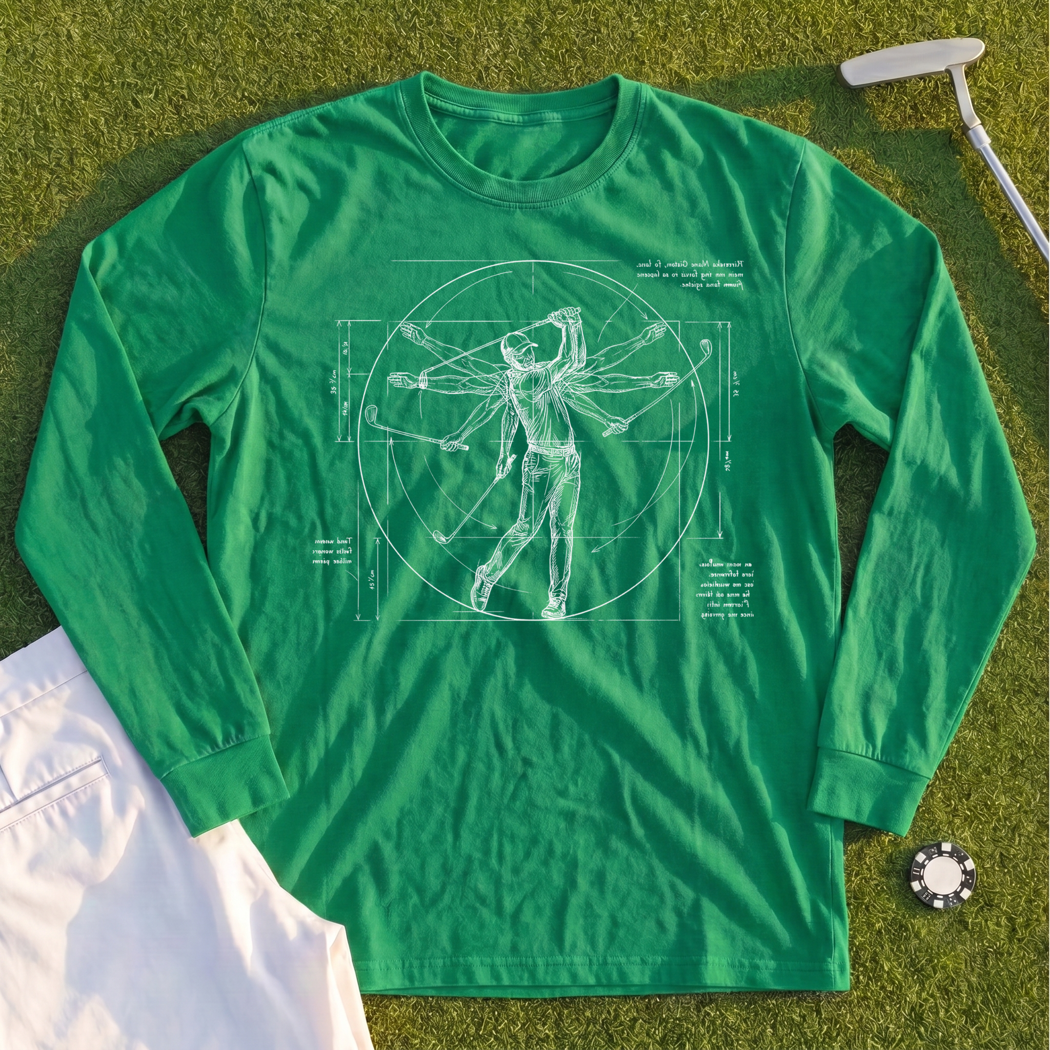 Da Vinci Swing Long Sleeve Tee