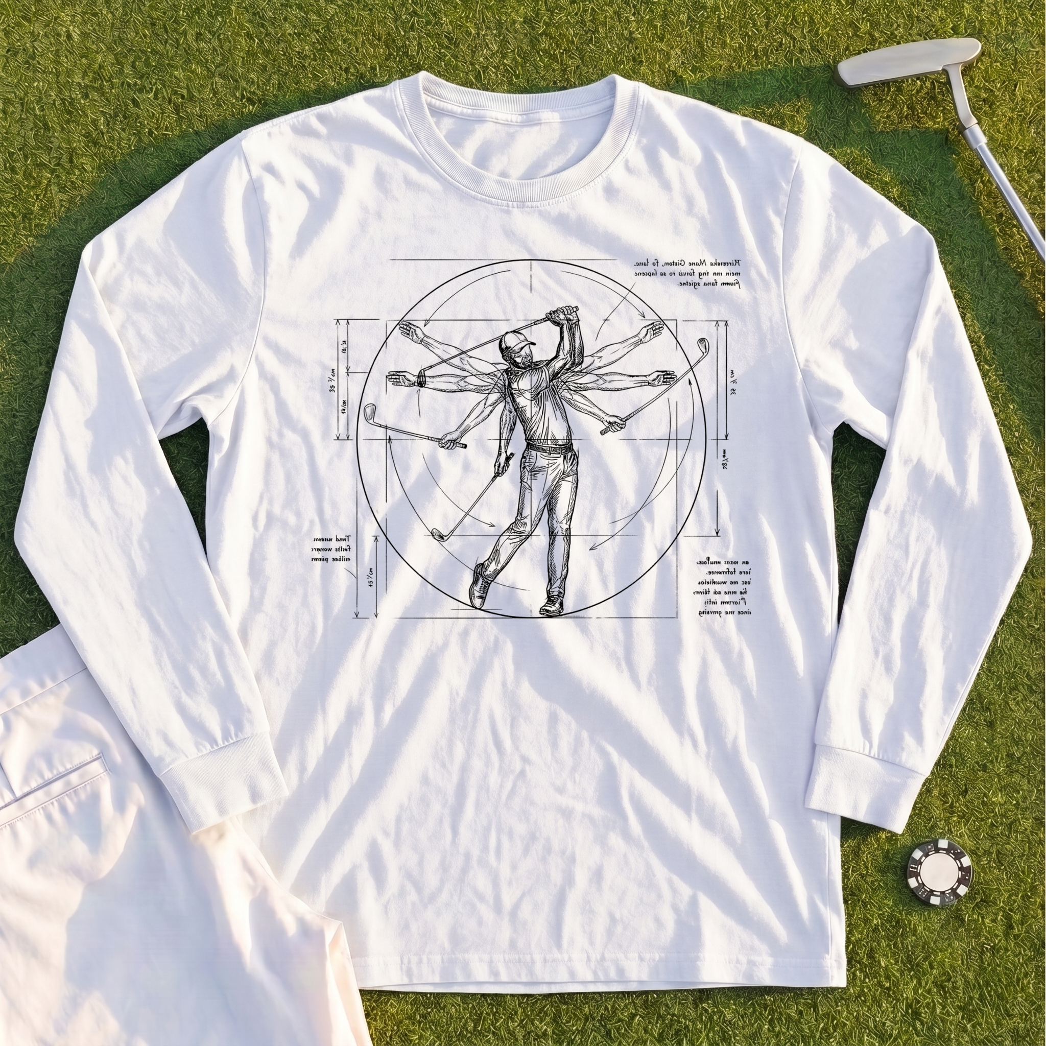 Da Vinci Swing Long Sleeve Tee