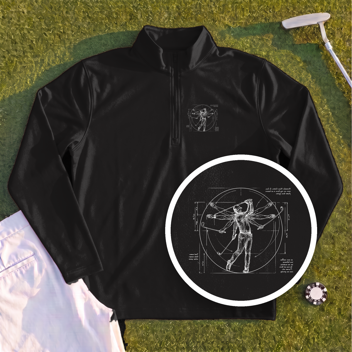 Da Vinci Swing Quarter Zip