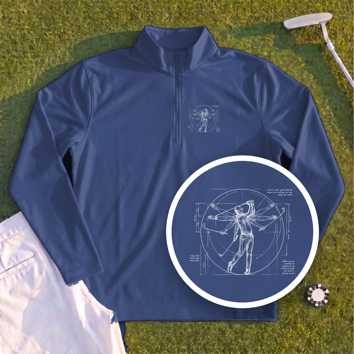 Da Vinci Swing Quarter Zip