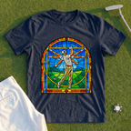 Da Vinci Swing Stained Glass Tee