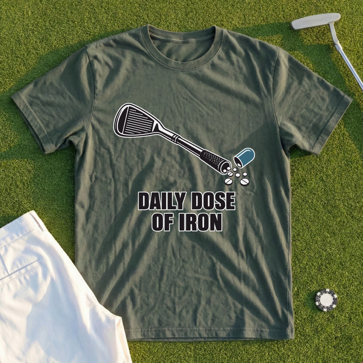 Daily Dose Of Iron Golf Tee