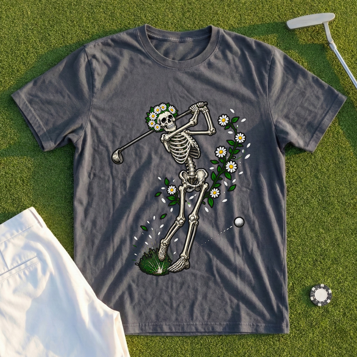 Daisy Skeleton Swing Tee