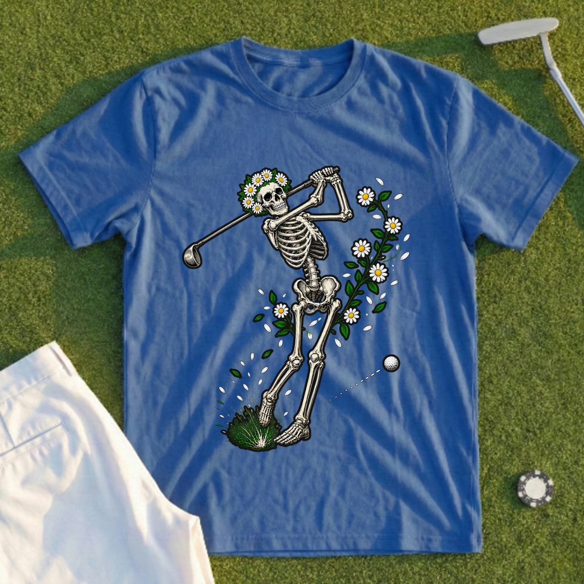 Daisy Skeleton Swing Tee