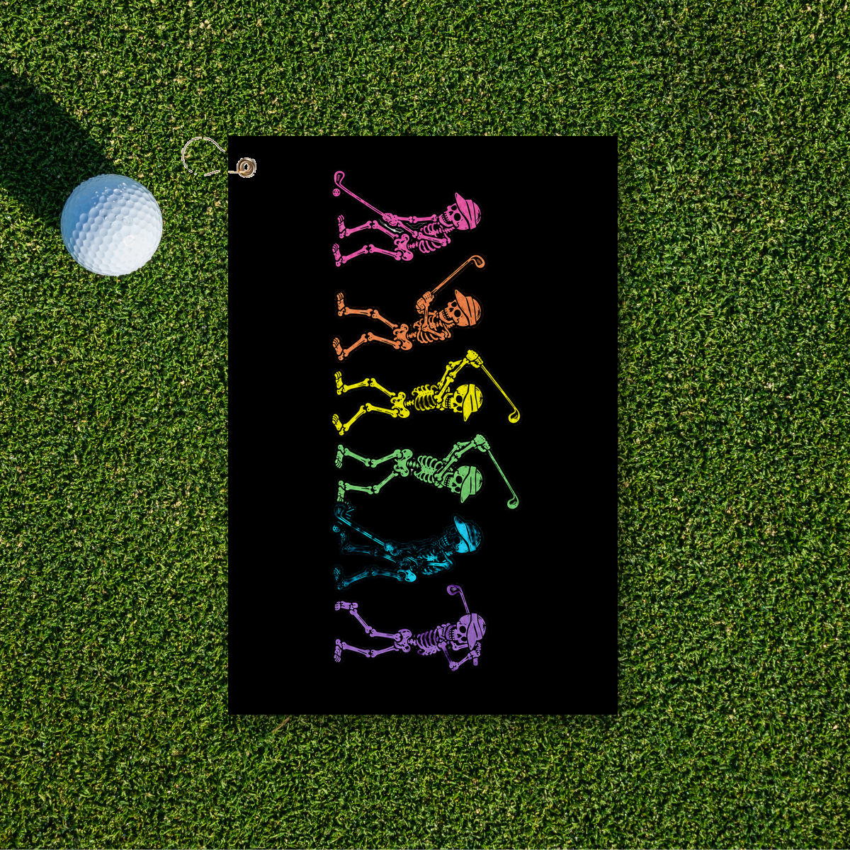 Dancing Skeletons Towel