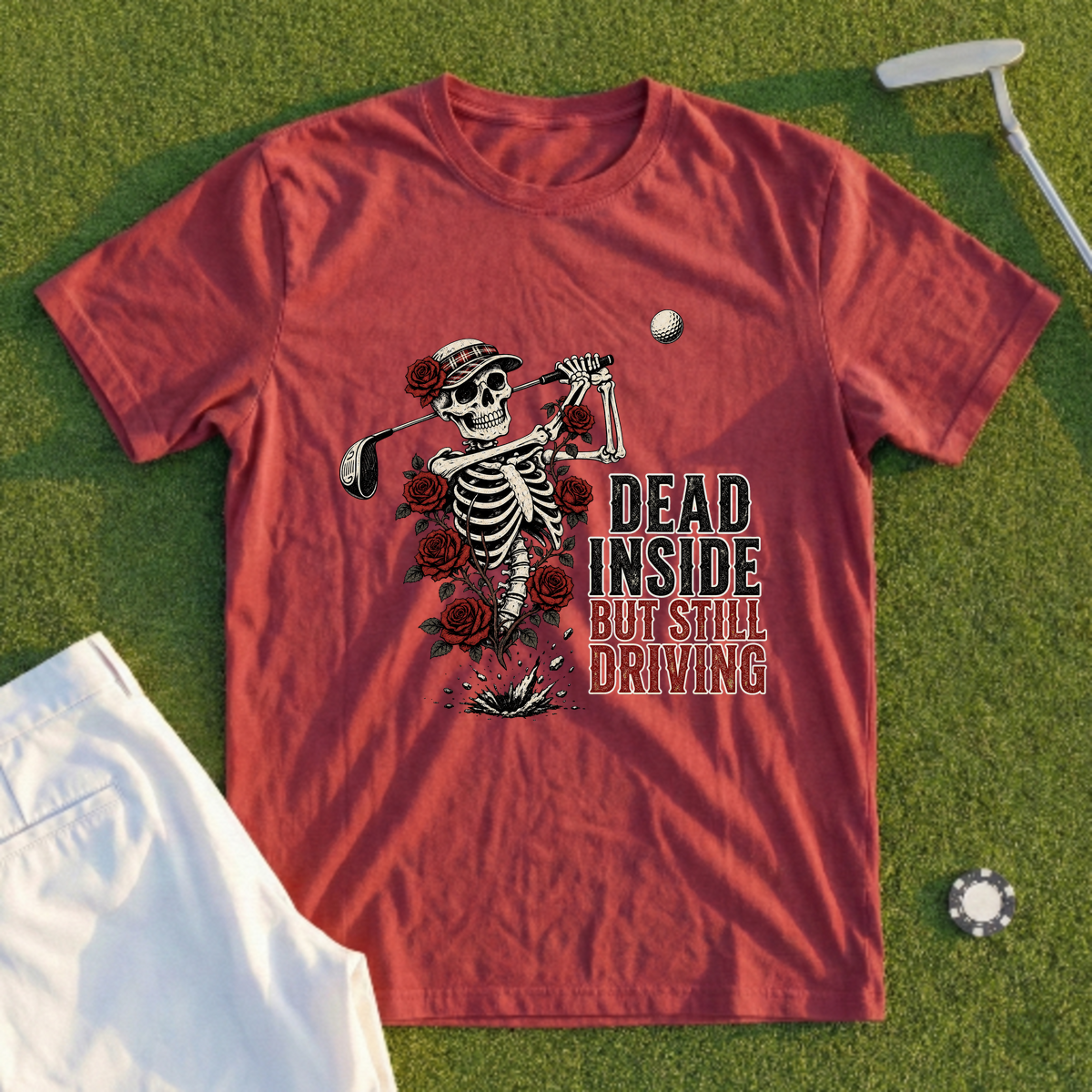 Dead Inside But Still Driving Tee