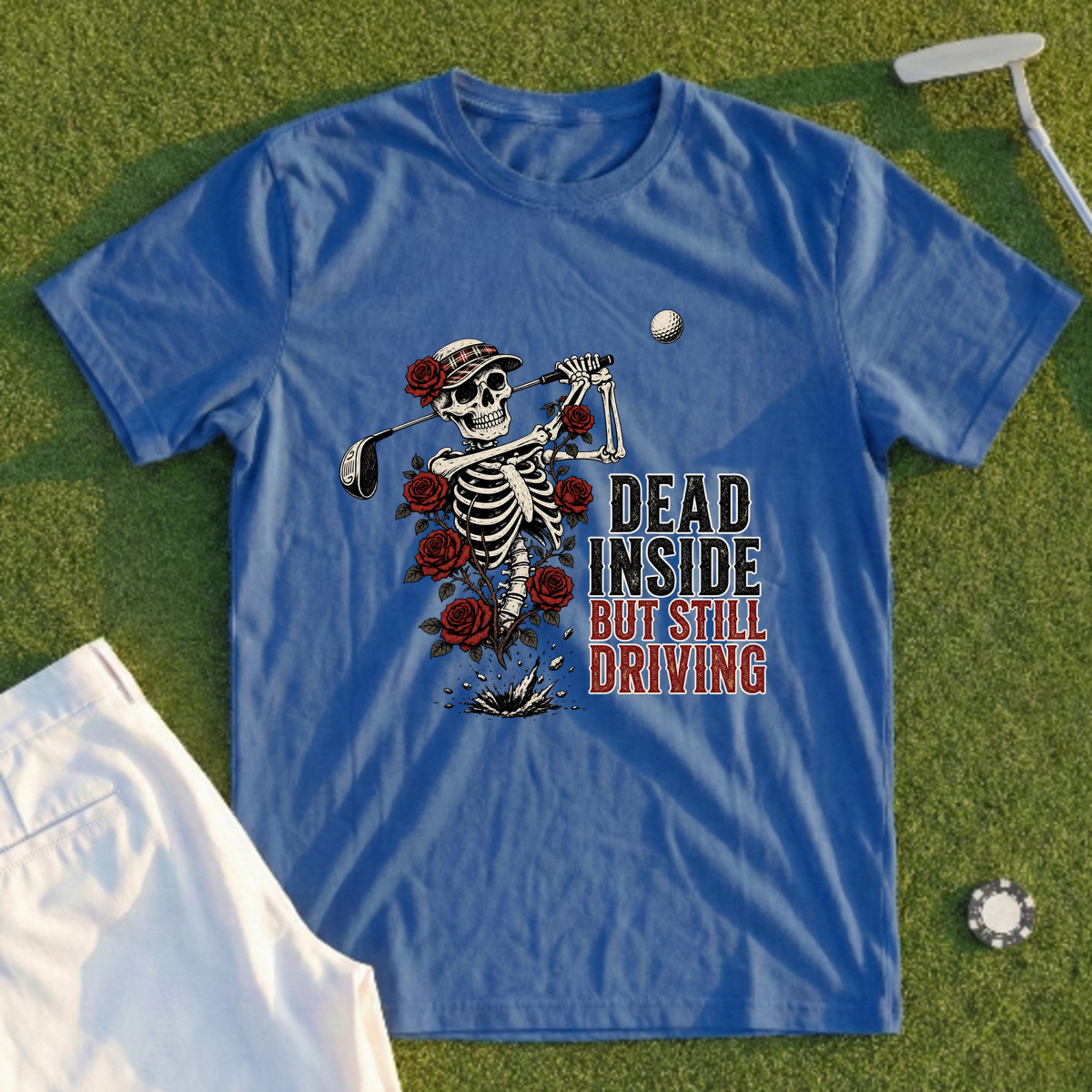 Dead Inside But Still Driving Tee