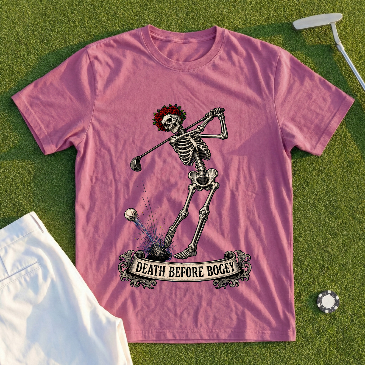 Death Before Bogey Tee