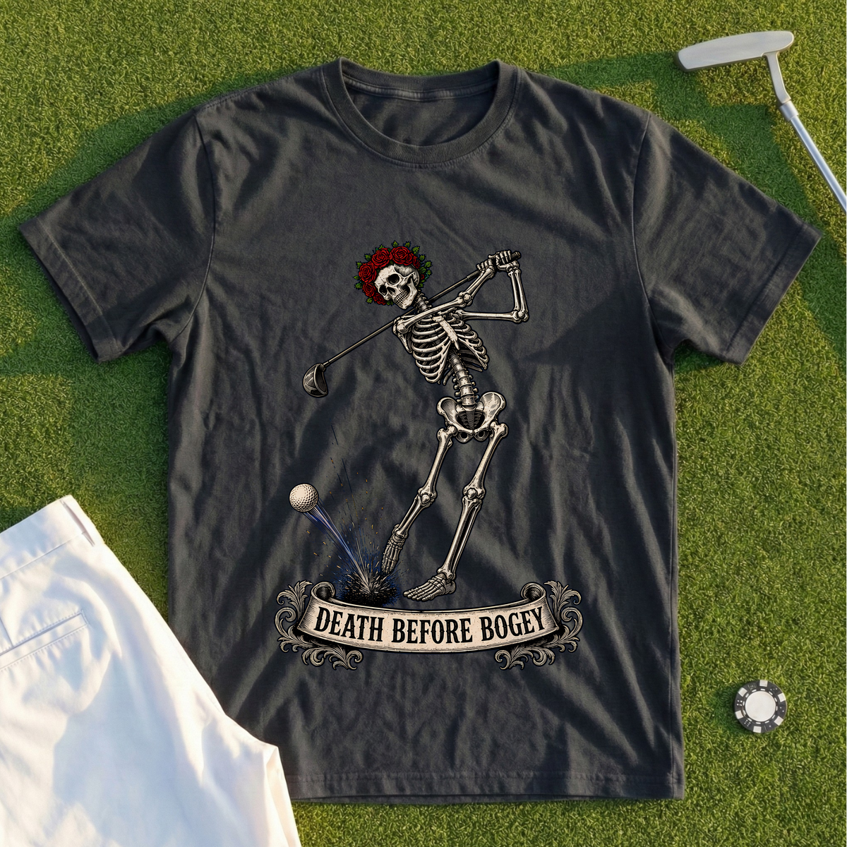 Death Before Bogey Tee