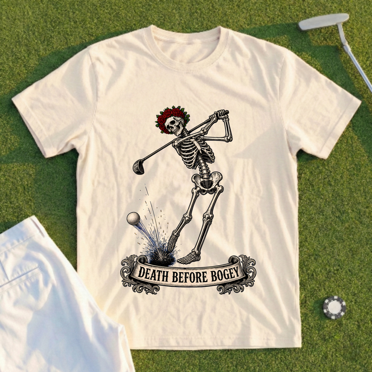 Death Before Bogey Tee