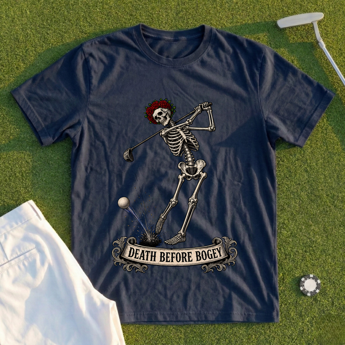 Death Before Bogey Tee