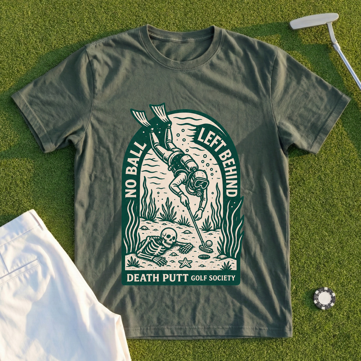 Death Putt Golf Society Tee