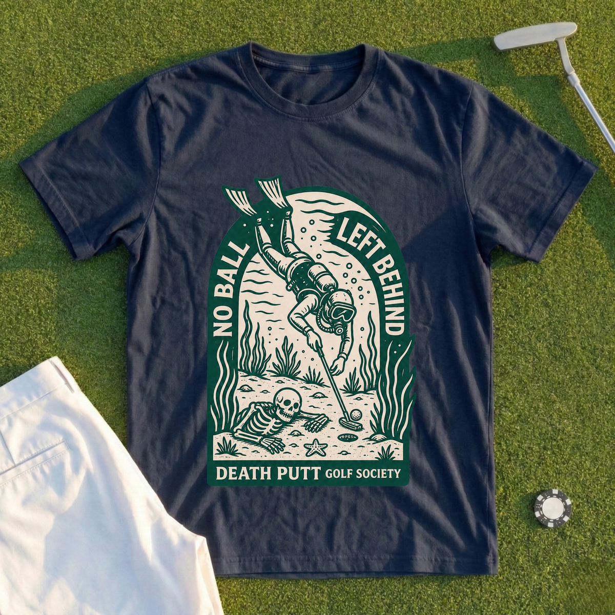 Death Putt Golf Society Tee