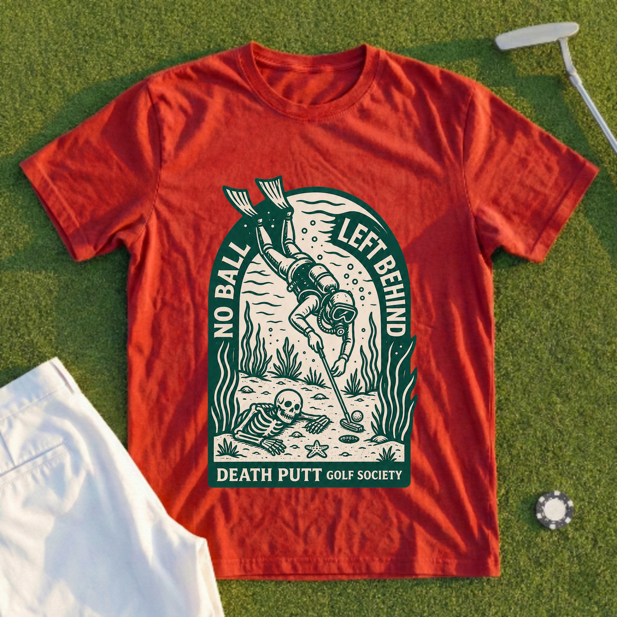Death Putt Golf Society Tee