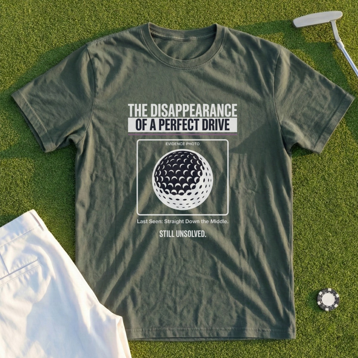 The Disappearance of a Perfect Drive Unsolved T-shirt