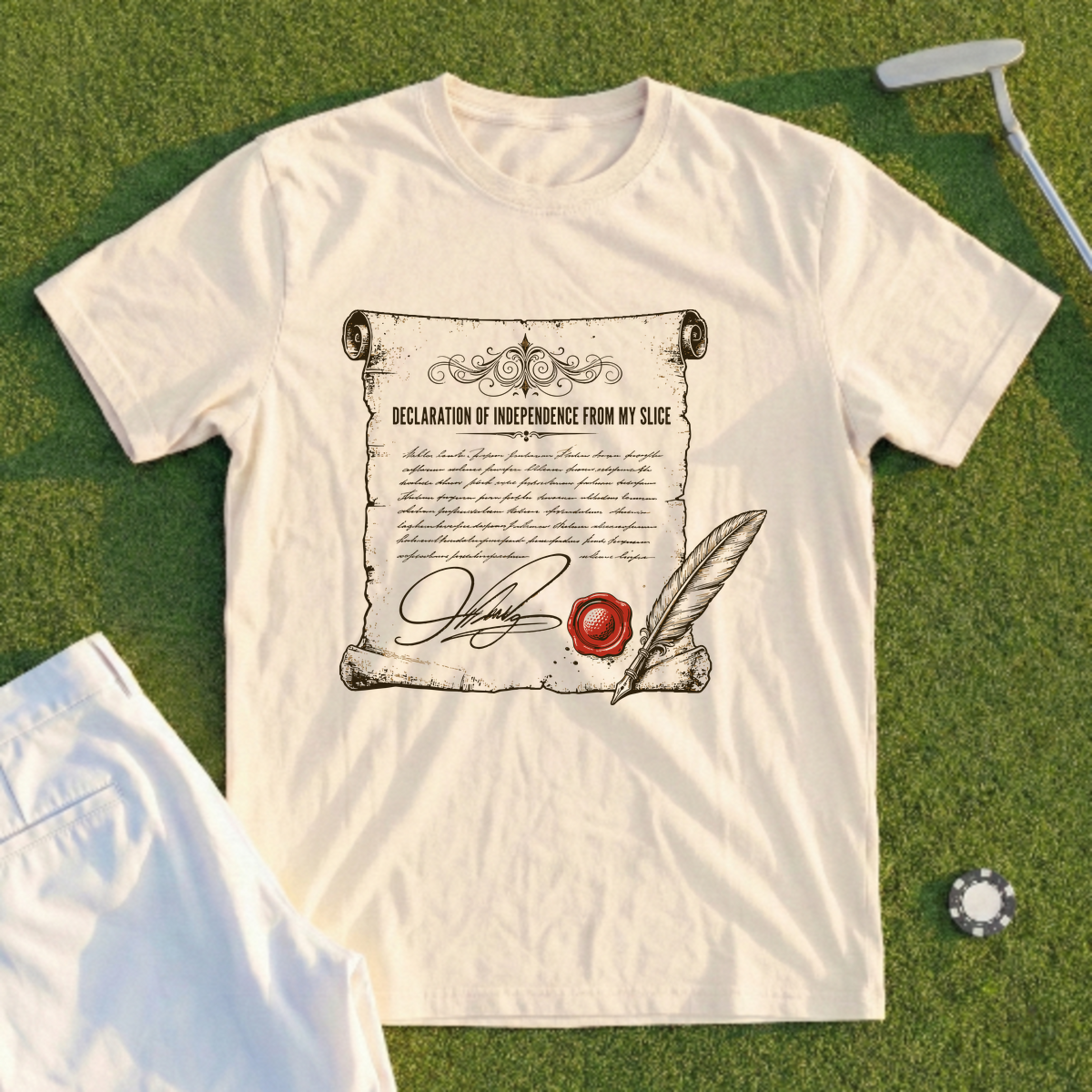 Declaration From My Slice Tee