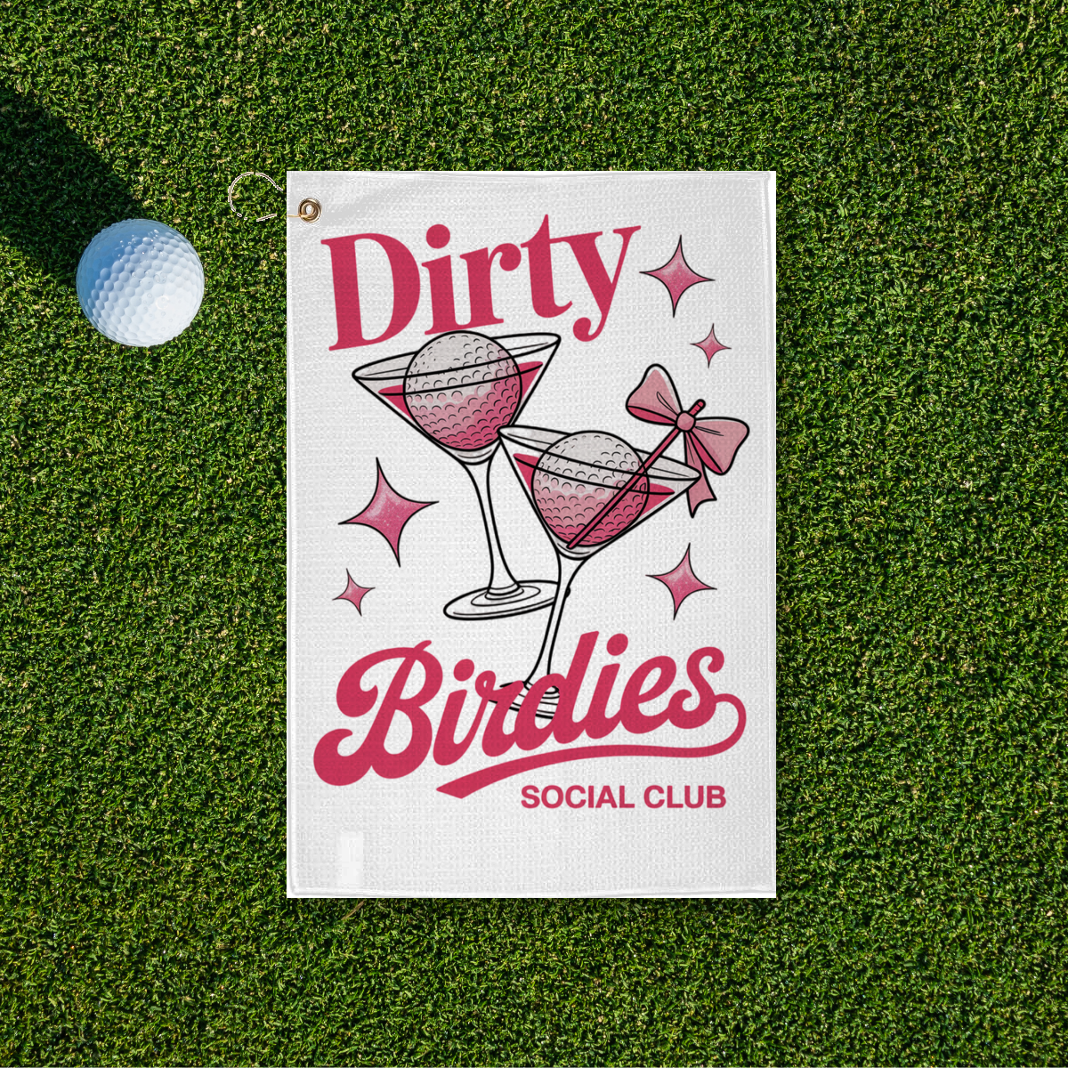 Dirty Birdies Social Club Golf Towel