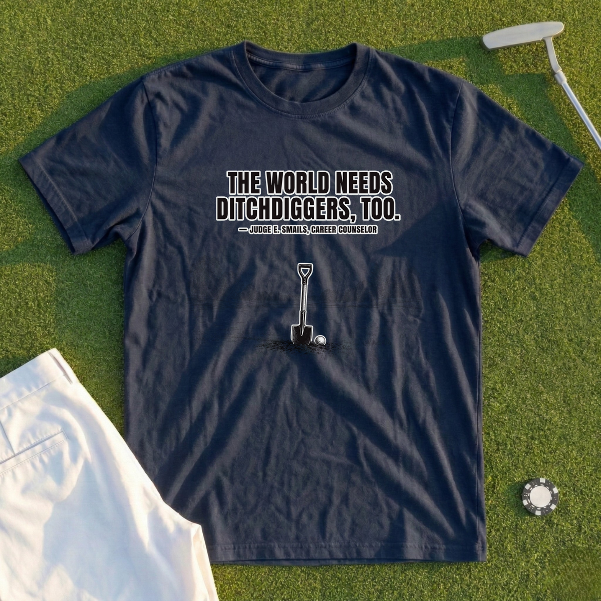 Ditch Diggers, Wide Fairway Shot Tee