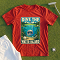 Dive The Water Hazard Travel Poster Tee